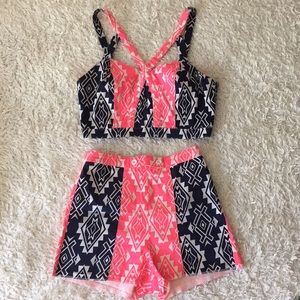Flying Tomato Short and Crop Top/Bralette